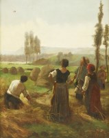 Lot 47 - After Julien Dupré
LE UFO 
Oil on canvas