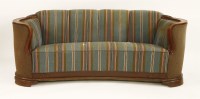 Lot 119 - A Danish oak-framed settee