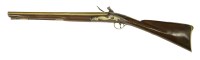 Lot 64 - A flintlock coaching carbine