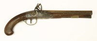 Lot 83 - A flintlock pistol