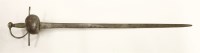 Lot 51 - A Spanish rapier