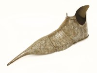 Lot 29 - An armour foot