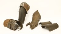 Lot 32 - Four armour items