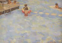 Lot 504 - Alan Kingsbury (b.1960)
'SUMMER HOLIDAY'
Signed l.r.