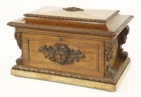 Lot 603 - A Victorian mahogany cellaret