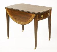 Lot 606 - A George III inlaid