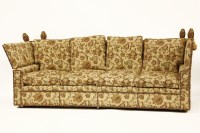 Lot 610 - A large four seater Knole settee