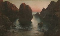 Lot 470 - Garstin Cox (1892-1933) and William Cox
SUNDOWN AT KYNANCE
Signed W & G Cox l.l.