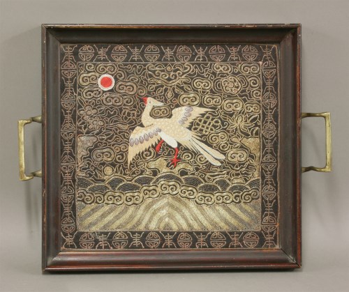 Lot 164 - An embroidered second civil rank badge