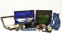 Lot 60 - Collectibles to include a silver sifter