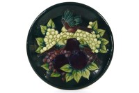 Lot 265E - A Moorcroft Finches pattern charger