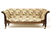 Lot 419 - A mid 19th century rosewood sofa