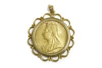 Lot 39 - An 1899 full sovereign