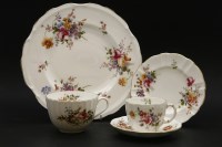 Lot 303A - A Royal Crown Derby 'Derby Posies' part tea service