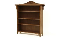 Lot 465 - A 20th century open bookcase
