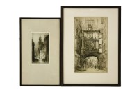 Lot 334 - Mortimer L Menpes (1855-1938)
'THE GREAT CLOCK TOWER