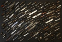 Lot 105 - A collection of agate handles