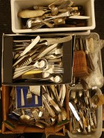 Lot 229 - A quantity of mixed cutlery
