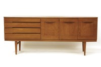 Lot 413 - A beautility teak sideboard