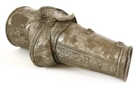 Lot 44 - Three Italian armour pieces