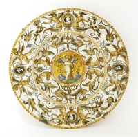 Lot 147 - An Italian majolica charger