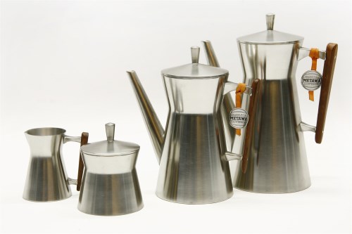 Lot 262 - A 1970s Dutch coffee set