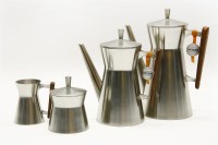 Lot 262 - A 1970s Dutch coffee set