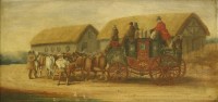 Lot 28 - Charles Cooper Henderson (1803-1877)
THE BRIGHTON TO LONDON COACH;
THE BATH COACH
A pair
