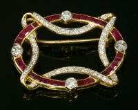 Lot 296 - An 18ct gold
