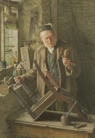Lot 736 - Charles Spencelayh (1865-1958)
'THE BROKEN LEG'
Signed l.l.