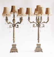 Lot 451 - A pair of brass