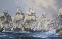Lot 398 - John Bentham-Dinsdale (1927-2008)
'BATTLE OF LAKE ERIE