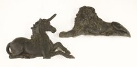 Lot 561 - A pair of Victorian cast iron doorstops