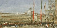 Lot 480 - William White Warren (1832-1912)
A RELIGIOUS CEREMONY IN VENICE
Oil on canvas board
11 x 20cm