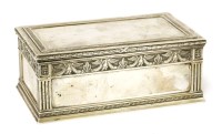 Lot 229 - A Russian silver box