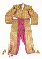 Lot 234 - A 'Traje de Luces' or 'Suit of Lights' matador's outfit