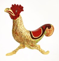 Lot 337 - A rare Anderson of Bristol juvenile fairground/carousel cockerel