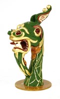 Lot 340 - A rare C J Spooner of Burton-on-Trent juvenile dragon boat figurehead