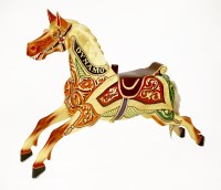 Lot 342 - A G & J Lines fairground/carousel galloper