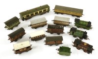 Lot 235 - A part set of Hornby O Gauge clockwork part set