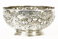 Lot 131 - A pierced bowl