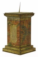 Lot 177 - A William Crawford & Sons sun dial biscuit tin