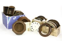Lot 441A - A quantity of unrestored dial clock cases