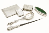 Lot 69 - A silver cigarette case