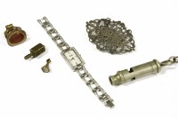 Lot 54 - A collection of costume jewellery and miscellanea