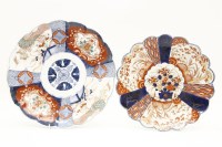 Lot 322 - Two 19th century Imari plates