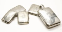 Lot 83 - An Edwardian English silver spirit flask