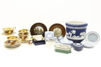 Lot 349 - A small quantity of Aynsley orchard gold pattern ceramics