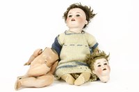Lot 278 - A Heubach Koppelsdorf 309.7 bisque headed doll