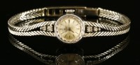 Lot 262 - A ladies' 18ct white gold